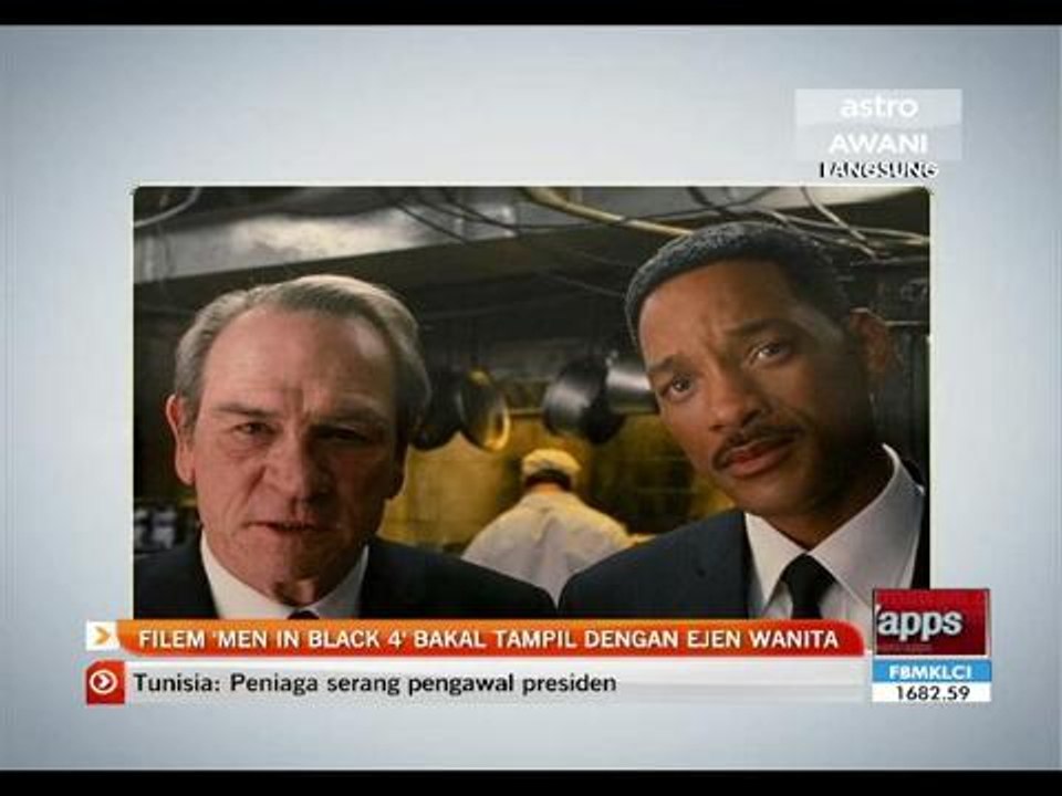 Filem 'Men In Black 4' bakal tampil dengan ejen wanita