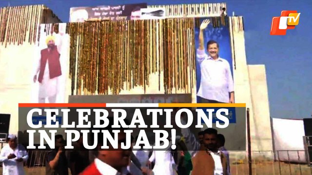 Assembly Elections 2022: Celebrations For AAP, Early Counting In Punjab Indicates Lead