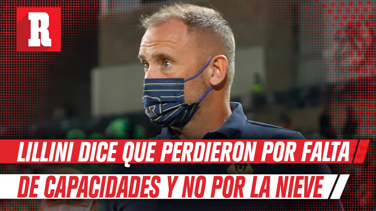 Lillini tras derrota de Pumas en Concachampions: ’No fue por el frío, jugamos mal’