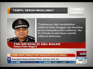 PDRM akan panggil adik mendiang Kevin Morais