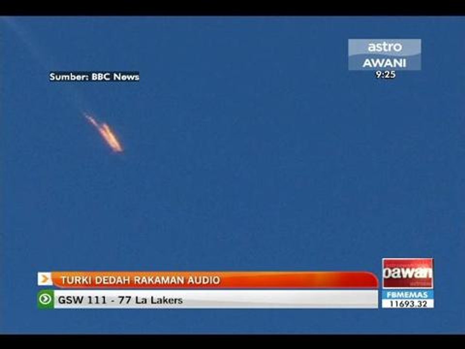 Turki dedah rakaman audio