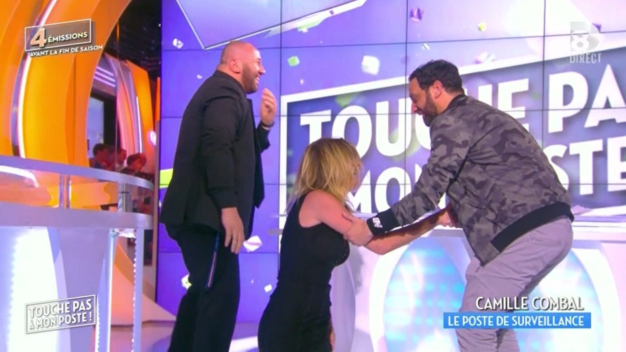 Chute de Caroline Ithurbide dans TPMP