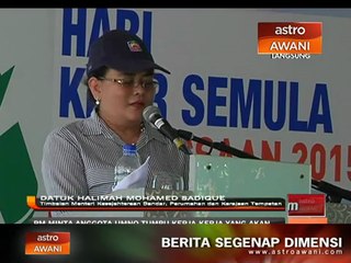 396,000 kg sisa kutipan semula dikutip sejak 1 September