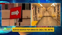 Cercado de Lima: Conozca los desvíos por obras de la Línea 2 del Metro