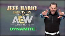JEFF HARDY makes his AEW DEBUT to (eventually and with WWE music) SAVE BROTHER MATT HARDY