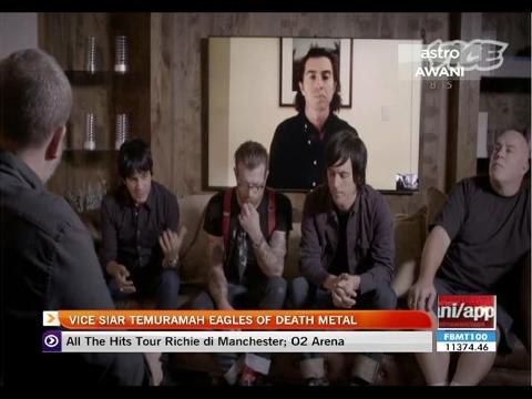 Vice siar temuramah Eagles of Death Metal