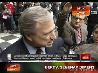 Warga Arab-Amerika serbu masuk majlis dihadiri Donald Trump