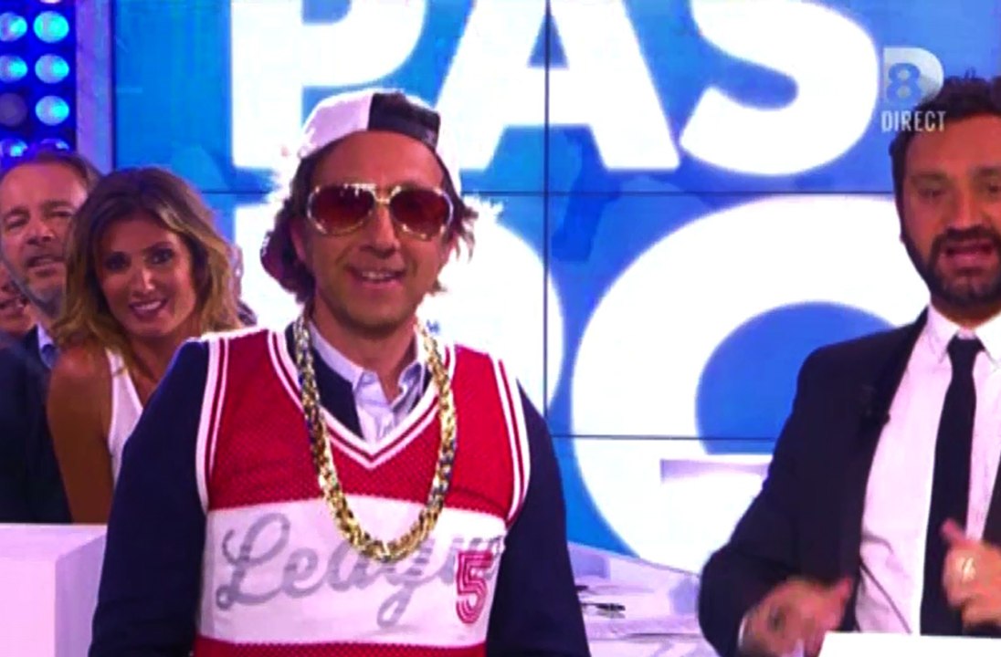 Stéphane Bern en rappeur dans Touche pas à mon poste (D8)