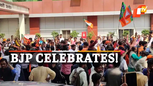Assembly Elections 2022: BJP Celebrates As Trends Indicate Party Lead In Uttar Pradesh