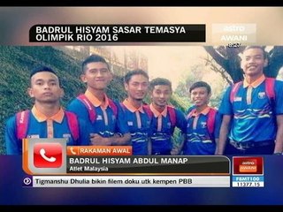 Badrul Hisyam sasar temasya Olimpik Rio 2016