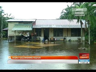 Penduduk risau gelombang kedua banjir