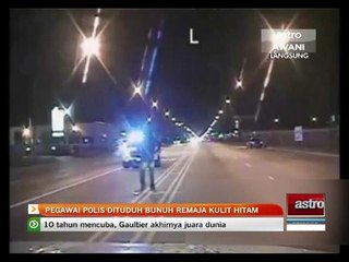 Pegawai polis dituduh bunuh remaja kulit hitam