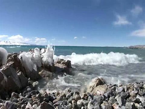 Global warming melting Tibetan glaciers
