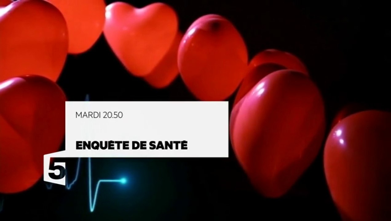 Enquête de santé - accidents cardiaques - france 5- 16 07 15