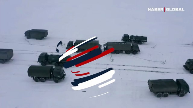 Rus ordusunun Harkov'da yakıt ikmali görüntülendi