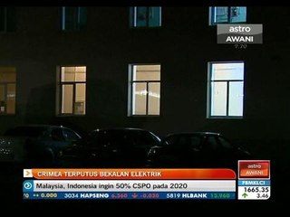 Crimea terputus bekalan elektrik
