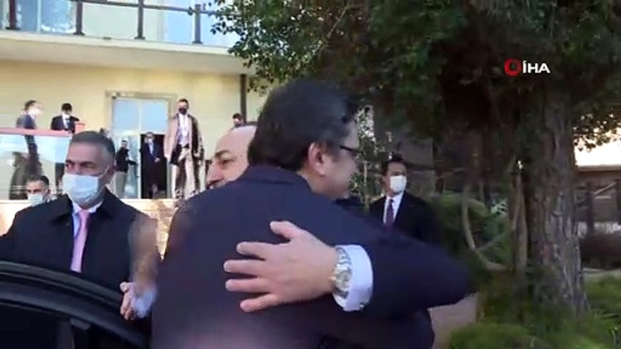 Bakan Çavuşoğlu, Ukraynalı mevkidaşı ile bir araya geldi