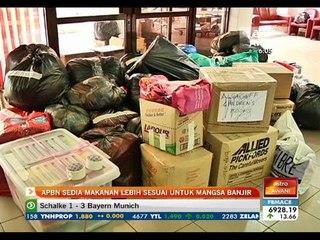 APBN sedia makanan lebih sesuai untuk mangsa banjir