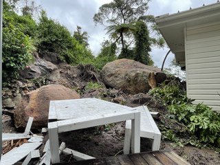 Landslide in Newport | March 8, 2022 | Northern Beaches Review