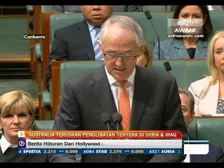 Australia terukan penglibatan tentera di Syria dan Iraq