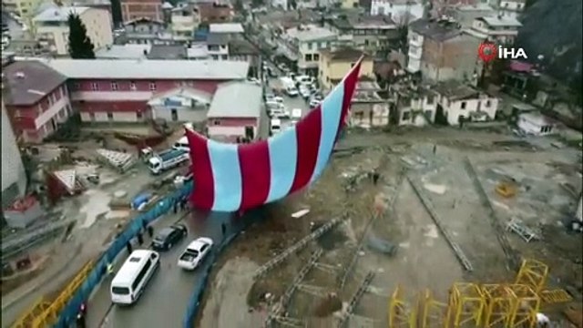 Trabzonspor'un şampiyonluk kutlamaları Artvin'den başladı