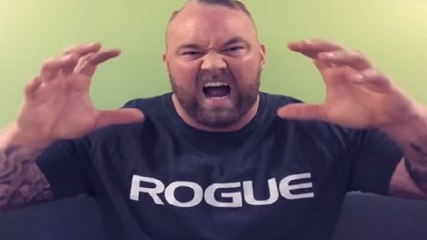 La Montagne (Game Of Thrones) menace gentiment Cristiano Ronaldo