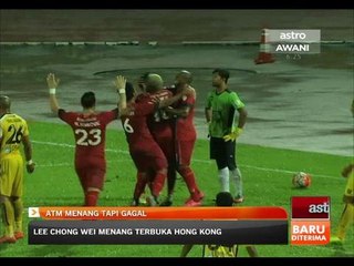 Piala Malaysia: ATM menang tapi gagal