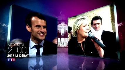 Présidentielle 2017 le débat Macron-LePen- TF1 - 03 05 17