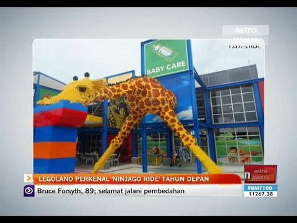 Legoland perkenal 'Ninjago Ride' tahun depan