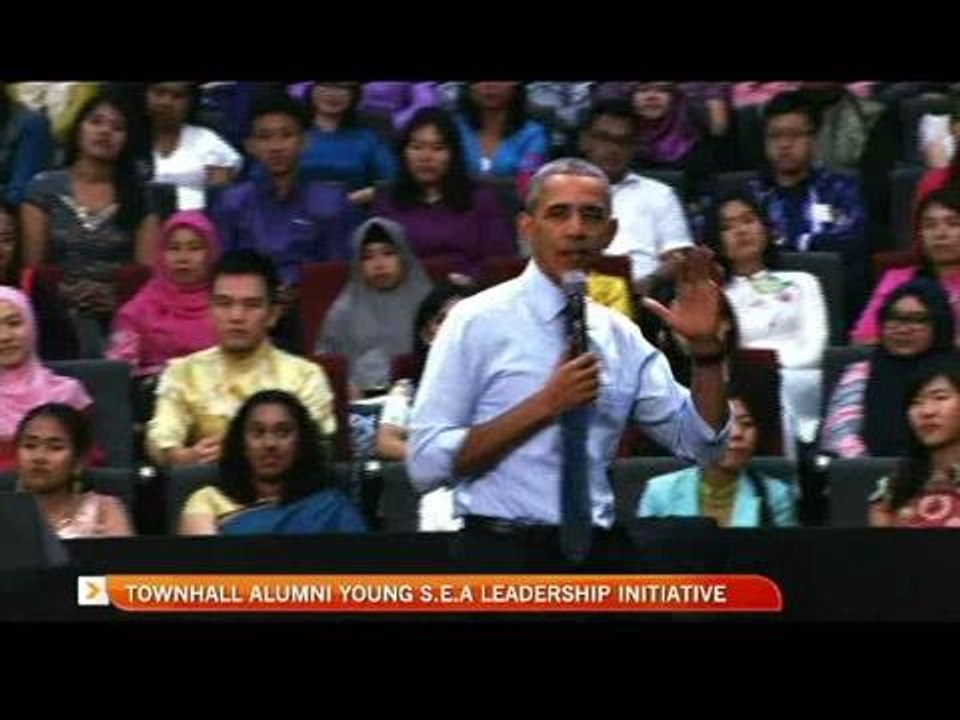 Obama's advice to young people