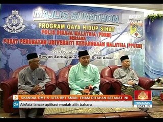 Skandal RM1.5 juta Bukit Aman: enam ditahan setakat ini