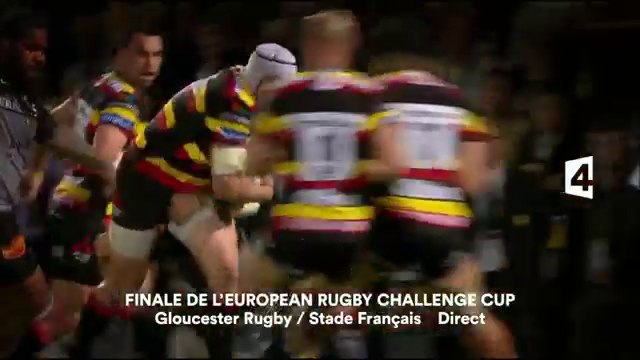Rugby finale - Gloucester Stade Français - france 4- 05 05 17