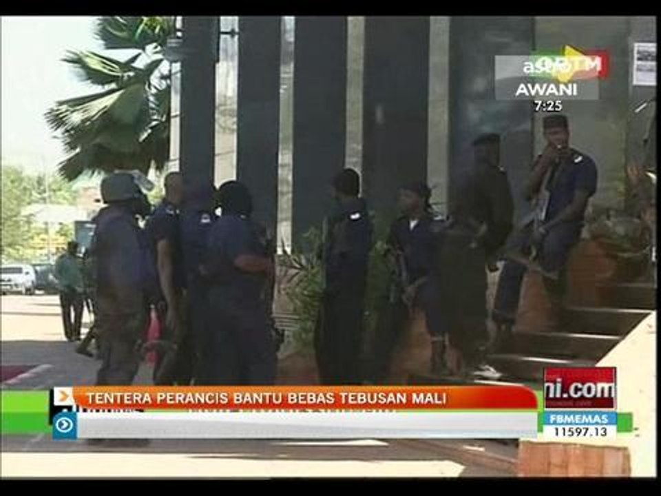 Tentera Perancis bantu bebas tebusan Mali