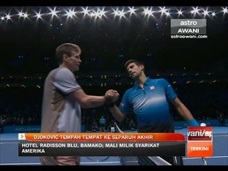 Novak Djokovic tempah tempat ke separuh akhir