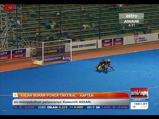 Kalah bukan punca taktikal - Kapten