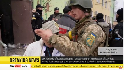 UK Armed Forces Minister says Russia will be held to account for 'war crime' on Ukraine maternity hospital