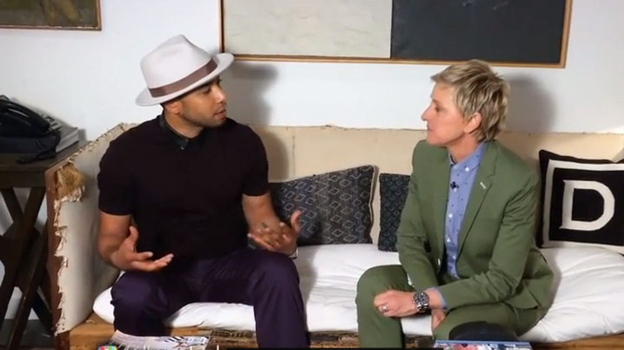 Jussie Smollett fait son coming out chez Ellen deGeneres