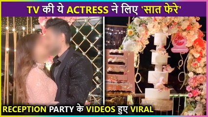 This Popular Actress Gets Married To Longtime BF | Inside Reception Party Videos