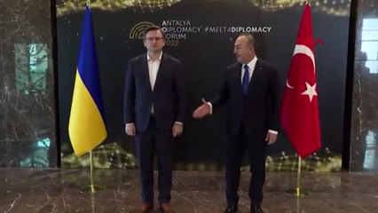 Antalya'da barış zirvesi; Taraflar müzakere masasında