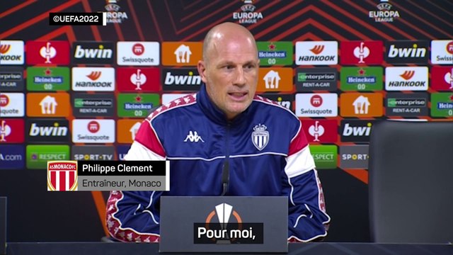 Clement : « Du 50-50 face à Braga » - Foot - C3 - Monaco