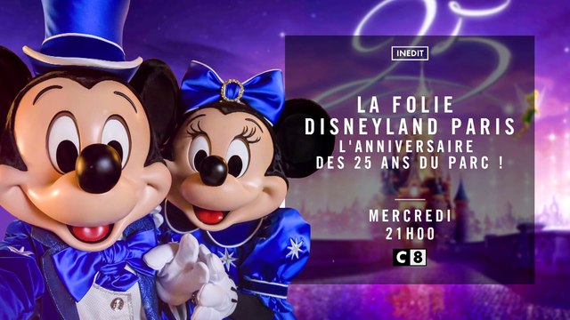 La folie Disneyland Paris l'anniversaire des 25 ans du parc ! - c8 - 19 04 17