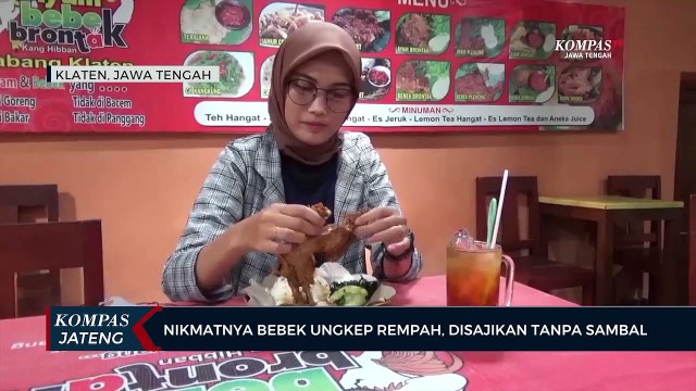 Nikmatnya Bebek Ungkep Rempah, Disajikan Tanpa Sambal