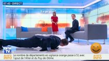 BFMTV : Christophe Barbier fait le poirier