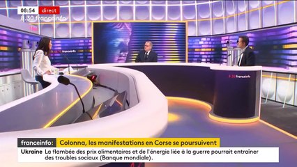 Violences en Corse : Richard Ferrand appelle à "trouver des voies d'apaisement"