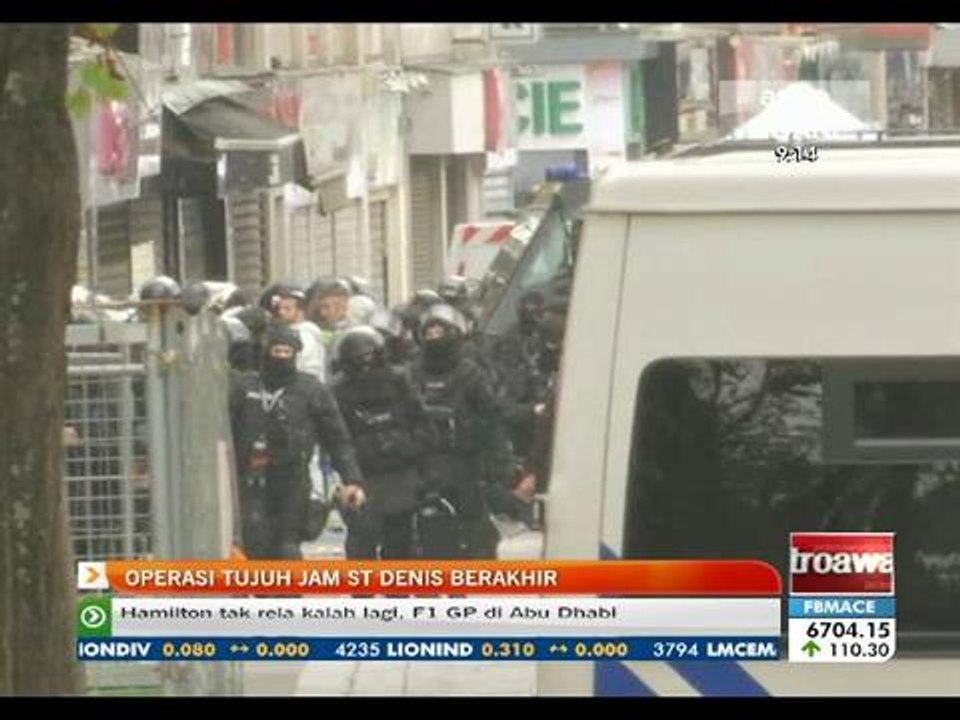 Operasi tujuh jam St Denis berakhir