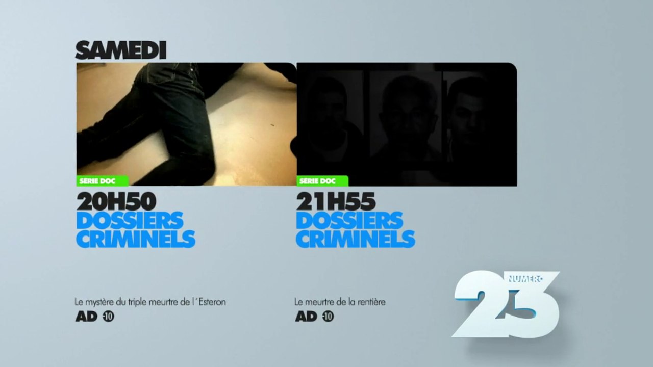 Dossiers criminels - Le Mystère du triple meurtre de l'esteron - 07/05/16