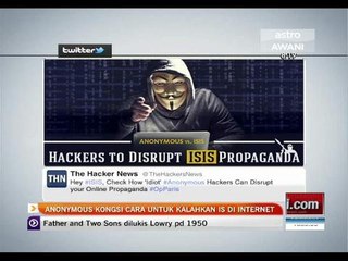Anonymous kongsi cara untuk kalahkan IS di internet