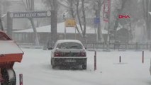 Ocakta Tekirdağ'ı es geçen kar yağışı, bu kez şiddetli geldi! Şehir beyaza büründü, 4 ilçede okullar tatil