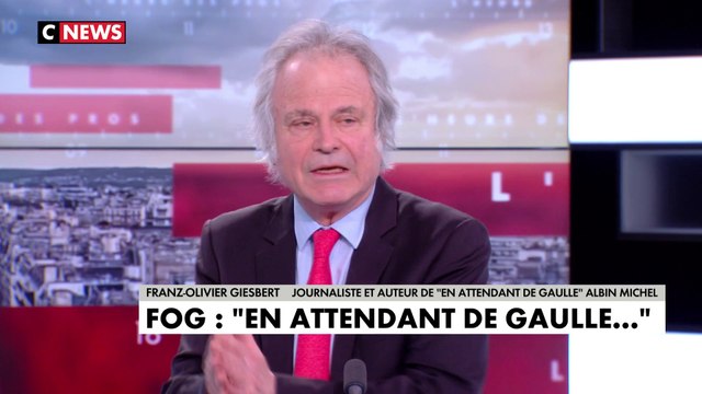 Franz-Olivier Giesbert , auteur de «en attendant De Gaulle» : «Le Gaullisme n’existe pas (…) Le Général De Gaulle est un génie»