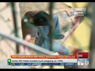 Kes cubaan bunuh diri perlu dikendalikan pakar psikologi
